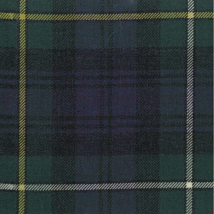 Tartan Fabric Green and Navy Clueless|Viscose Polyester|Mr Wendell Hall –  Fabrics Galore