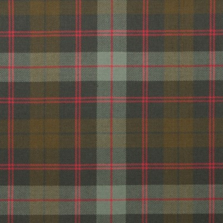 Reiver Light Weight Tartan Fabric - Guthrie Weathered