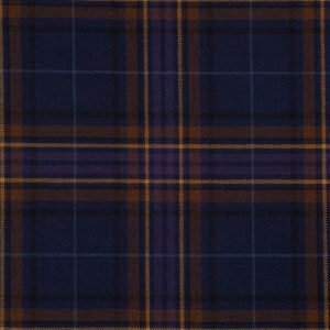 Medium Weight Hebridean Tartan Fabric - Wild Heather
