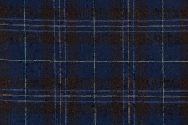 Medium Weight Hebridean Tartan Fabric - Water of Life