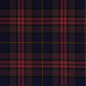 Medium Weight Hebridean Tartan Fabric - Leaping Salmon