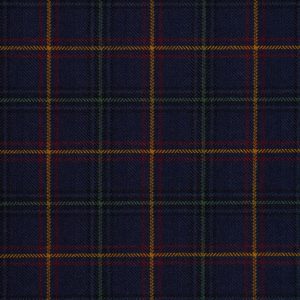 Medium Weight Hebridean Tartan Fabric - Highland Heather