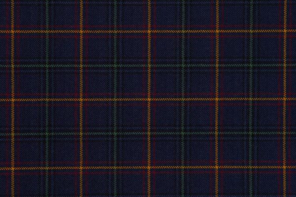 Medium Weight Hebridean Tartan Fabric - Highland Heather