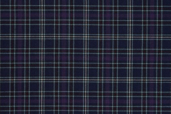 Medium Weight Hebridean Tartan Fabric - Hebridean Loch