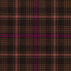 Medium Weight Hebridean Tartan Fabric - Hebridean Salmon