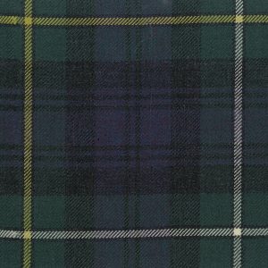 Medium Weight Hebridean Tartan Fabric - Campbell