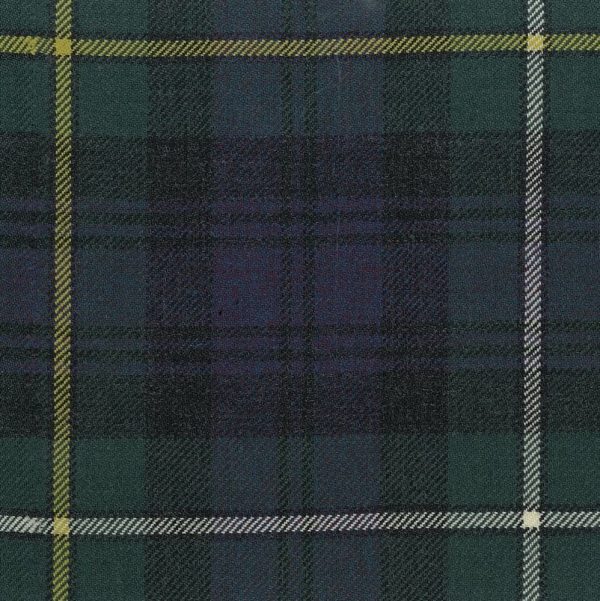 Medium Weight Hebridean Tartan Fabric - Campbell