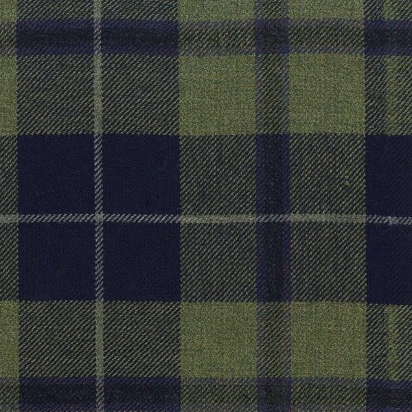 Medium Weight Hebridean Tartan Fabric - Douglas