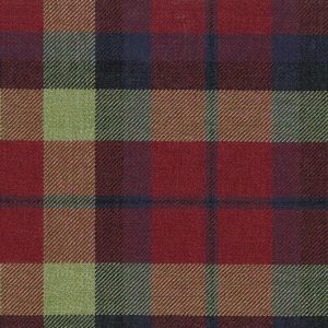 Medium Weight Hebridean Tartan Fabric - MacNaughton