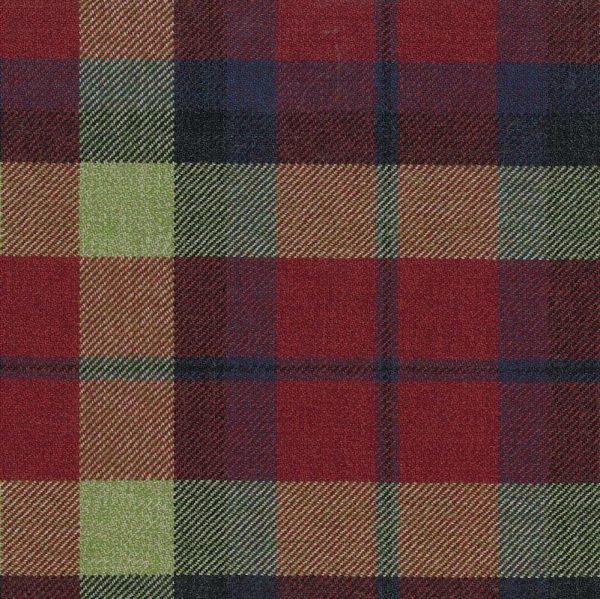 Medium Weight Hebridean Tartan Fabric - MacNaughton