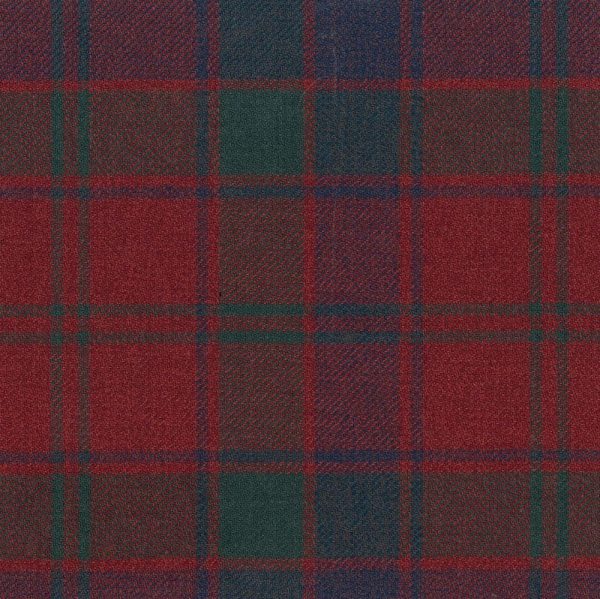 Medium Weight Hebridean Tartan Fabric - Robertson