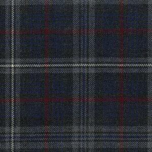 Medium Weight Hebridean Tartan Fabric - Warrior Poet