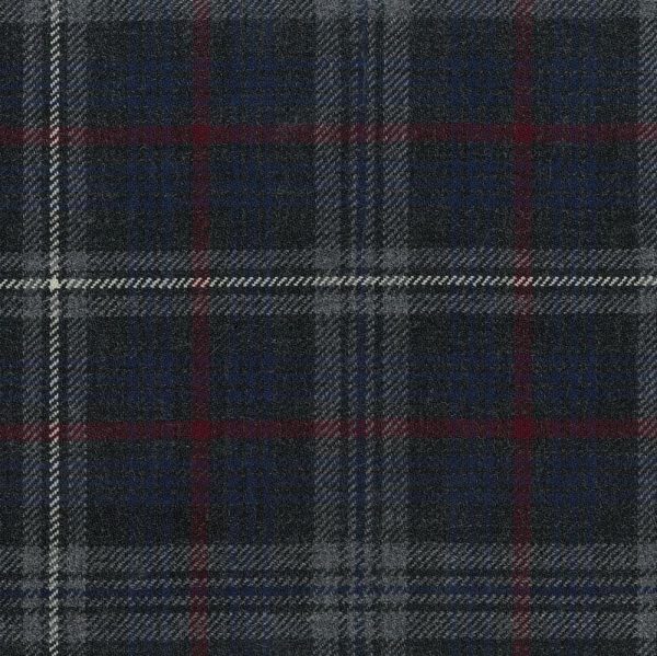 Medium Weight Hebridean Tartan Fabric - Warrior Poet