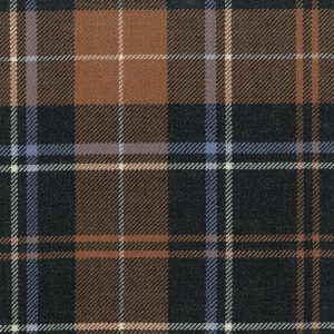Medium Weight Hebridean Tartan Fabric - Hebridean Sunrise