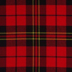 House of Edgar Heavy Weight Clan Tartan - Brodie Red Modern