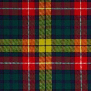 House of Edgar Heavy Weight Clan Tartan - Buchanan Modern
