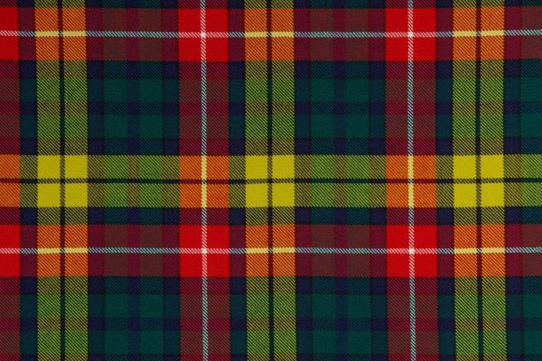 House of Edgar Heavy Weight Clan Tartan - Buchanan Modern