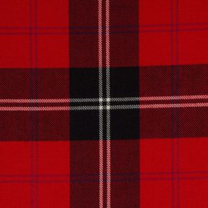 House of Edgar Heavy Weight Clan Tartan - Ramsay Red Modern
