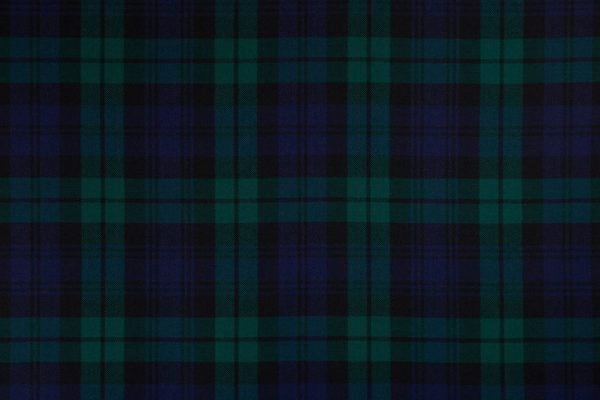 House of Edgar Heavy Weight Nevis Tartan - Black Watch Modern