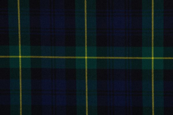 House of Edgar Heavy Weight Nevis Tartan - Gordon Modern