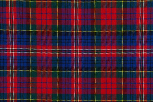 House of Edgar Heavy Weight Nevis Tartan - MacPherson Red Modern