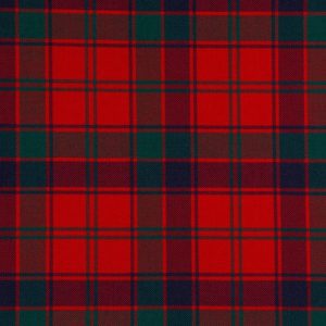 House of Edgar Heavy Weight Nevis Tartan - Robertson Red Modern
