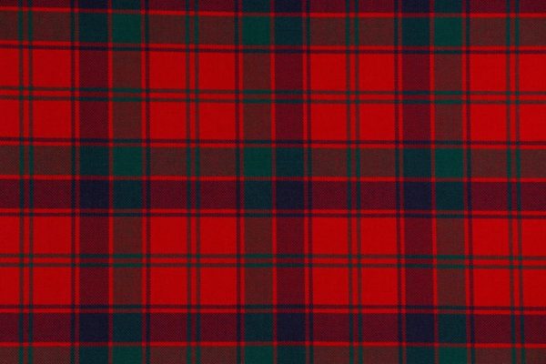 House of Edgar Heavy Weight Nevis Tartan - Robertson Red Modern