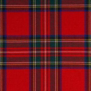 House of Edgar Heavy Weight Nevis Tartan - Stewart Royal Modern
