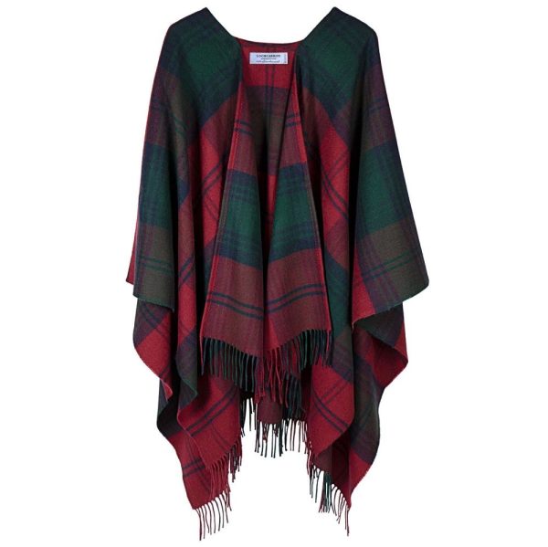 Lambswool Serape - Lindsay Modern Tartan