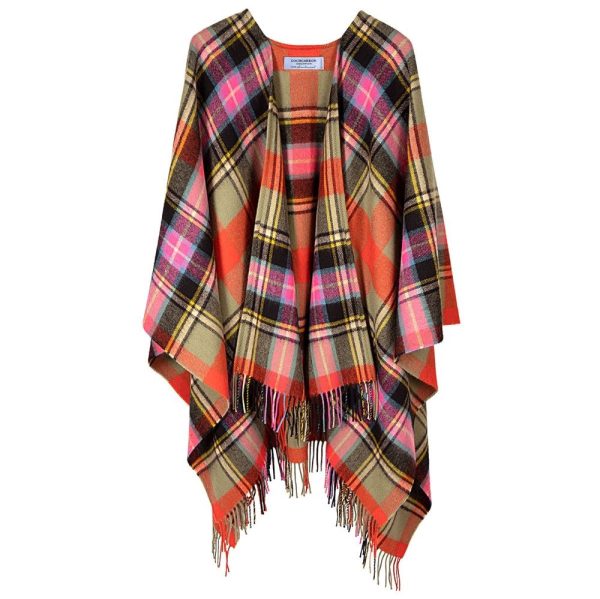 Lambswool Serape - Bruce of Kinnaird Ancient Tartan