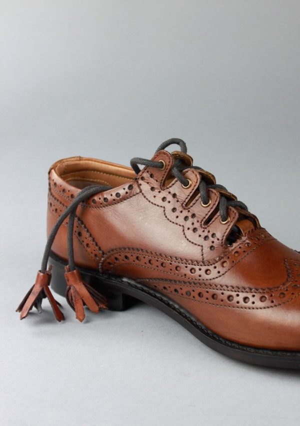 Ghillie Brogue - Luxury Brown - Image 4