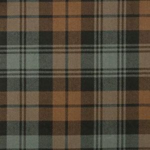 Black Watch Weathered 16oz Tartan Fabric