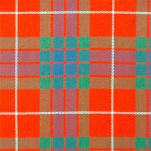 Fraser Red Ancient 16oz Tartan Fabric