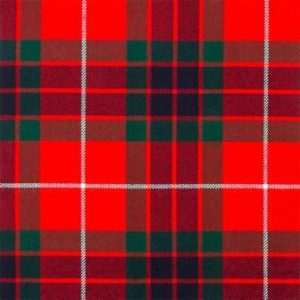 Fraser Red Modern 16oz Tartan Fabric