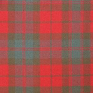 Fraser Clan Weathered 16oz Tartan Fabric