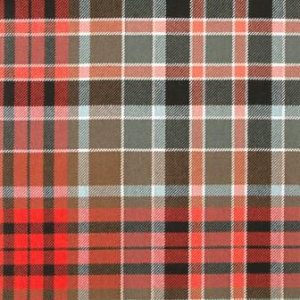 Gordon Red Weathered 16oz Tartan Fabric