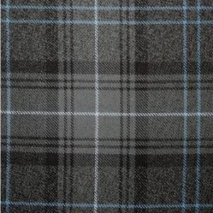 Highland Granite Blue 16oz Tartan Fabric