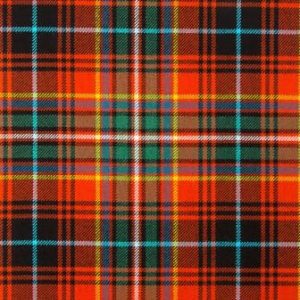 MacInnes Red Ancient 16oz Tartan Fabric