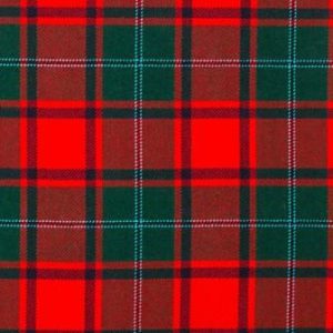MacPhail Red Modern 16oz Tartan Fabric