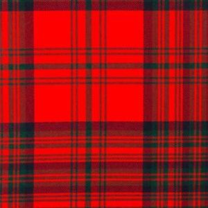 Matheson Red Modern 16oz Tartan Fabric