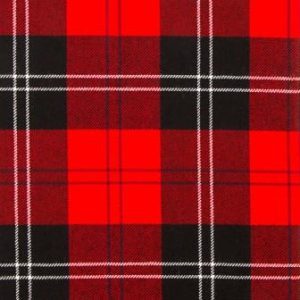Ramsay Red Modern 16oz Tartan Fabric