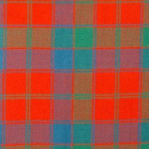 Robertson Red Ancient 16oz Tartan Fabric