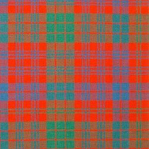 Ross Red Ancient 16oz Tartan Fabric