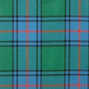 Shaw Green Ancient 16oz Tartan Fabric