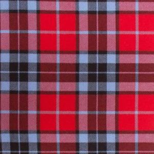 Thomson Red Modern 16oz Tartan Fabric
