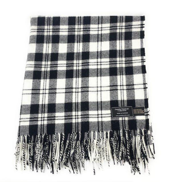 Dandie Dinmont Tartan 100% Wool Blanket