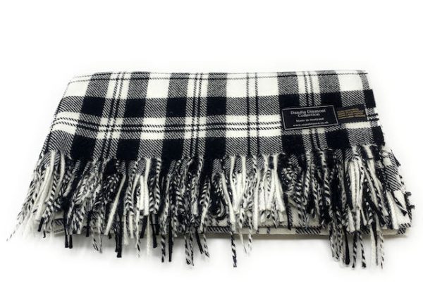 Dandie Dinmont Tartan 100% Wool Blanket - Image 2
