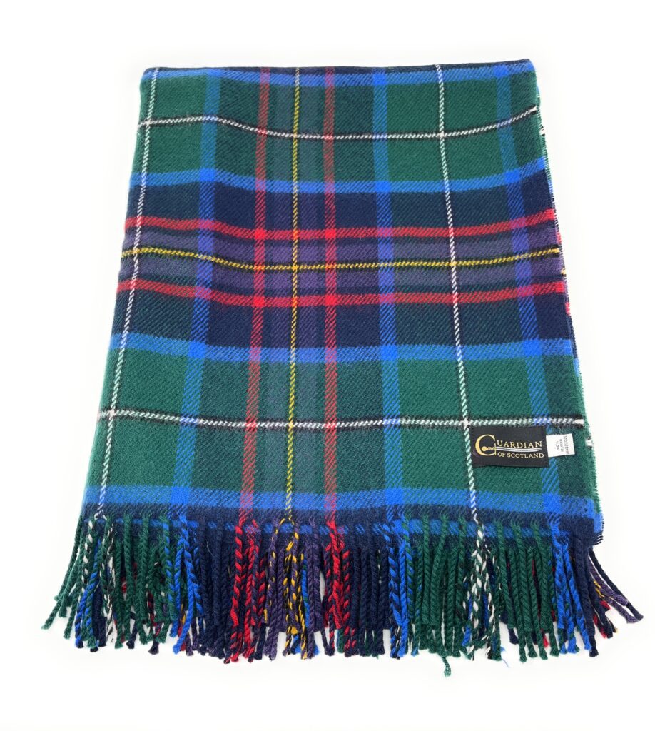 Lambswool Blanket - Guardian of Scotland Hunting Tartan