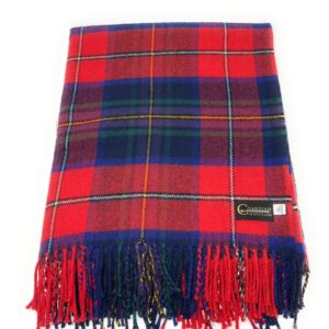 Lambswool Blanket - Guardian of Scotland Modern Tartan