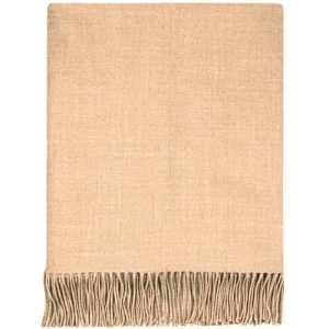 Lambswool Blanket - Malt Plain